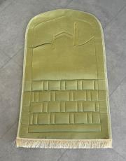 yağ yeşili ortopedik seccade sultan serisi 3