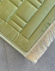 yağ yeşili ortopedik seccade sultan serisi 4