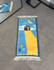 mavi kaymaz taban çocuk seccadesi uzay yolu 3