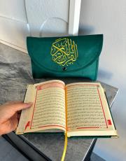 yeşil isme özel çanta boy kuran 3