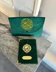 yeşil isme özel çanta boy kuran 4