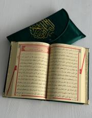 yeşil isme özel kuran seti ( orta boy ) 3