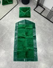 yeşil çantalı diz ağırtmayan peluş seccade - 2