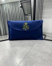 lacivert seccade çantası ( hayyal es salah yazılı ) 4