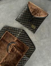 kahve - siyah çantalı seccade diz ağrıtmayan