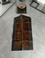 kahve - siyah çantalı seccade diz ağrıtmayan 2