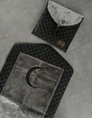 gri siyah çantalı seccade diz ağrıtmayan 3