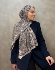 krem doha vual desenli şal 2