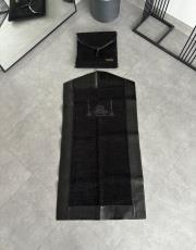 siyah çantalı seccade deri kenarlı