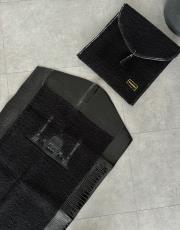 siyah çantalı seccade deri kenarlı 2