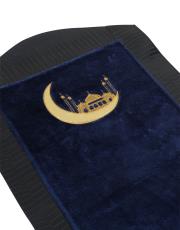 lacivert çantalı süper lüks seccade - 1 3