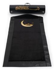 siyah çantalı süper lüks seccade - 1