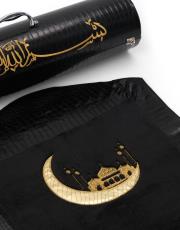 siyah çantalı süper lüks seccade - 1 3