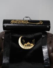 siyah çantalı süper lüks seccade - 1 9