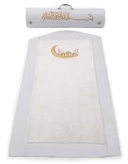 beyaz çantalı süper lüks seccade - 1