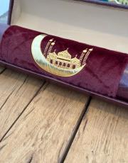 bordo çantalı süper lüks seccade - 1 5