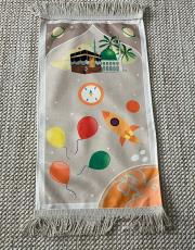 krem roket dizayn çocuk seccadesi