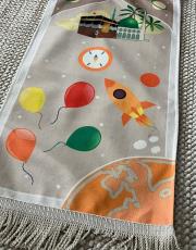 krem roket dizayn çocuk seccadesi 4