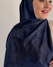 lacivert roma vual şal 2