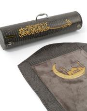 gri çantalı süper lüks seccade - 2 ( isme özel ) 2