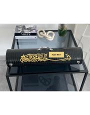 siyah çantalı süper lüks seccade - 2 ( isme özel ) 8