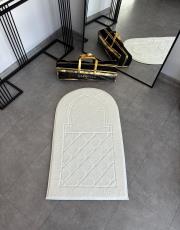 beyaz-beyaz biyeli ortopedik seccade mihrap dizayn 3