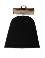 siyah - siyah biyeli ortopedik seccade mihrap dizayn 4