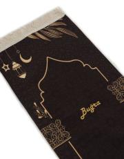 ramazan temalı siyah isme özel çocuk seccadesi 3