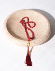 bordo isme özel çeyiz seti 3