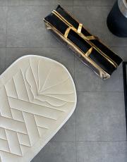 kırık beyaz ortopedik diz ağırtmayan  lüks seccade 2