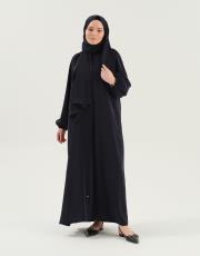 lacivert şallı namaz elbisesi 11