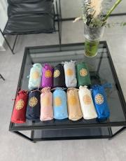 lacivert nakış işlemeli silindir keseli seccade 7