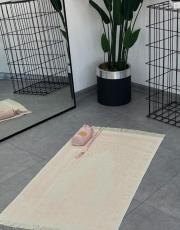 pudra nakış işlemeli silindir keseli seccade 4