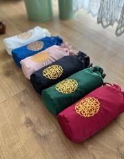 saks nakış işlemeli silindir keseli seccade 5