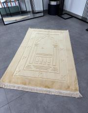 gold deri astarlı peluş lüks seccade 2 2