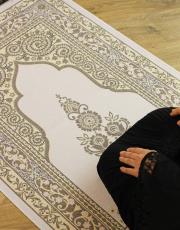 pudra baskılı silindir çantalı  seccade 4