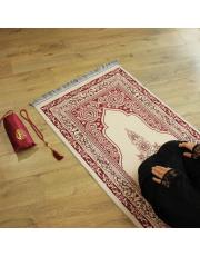 bordo baskılı silindir çantalı  seccade 2