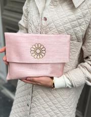 pudra baskılı dikdörtgen çantalı  seccade 2