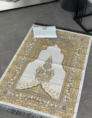 bebe mavisi baskılı dikdörtgen çantalı  seccade 2