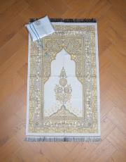 bebe mavisi baskılı dikdörtgen çantalı  seccade 4