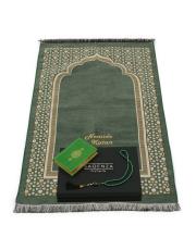 yeşil isme özel  şönilseccade seti  yaldız 2029