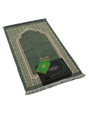 yeşil isme özel  şönilseccade seti  yaldız 2029 6