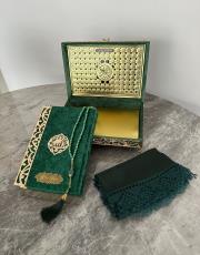 yeşil isme özel kuran seti 2