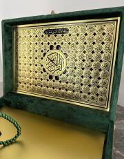 yeşil isme özel kuran seti 2 3