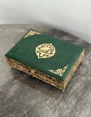 yeşil isme özel kuran seti 2 4