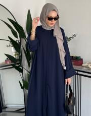 lacivert volanlı adriana ferace 7