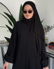 siyah volanlı adriana ferace 6