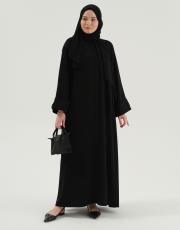 siyah volanlı adriana ferace 8